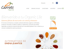 Tablet Screenshot of carrots.com.mx